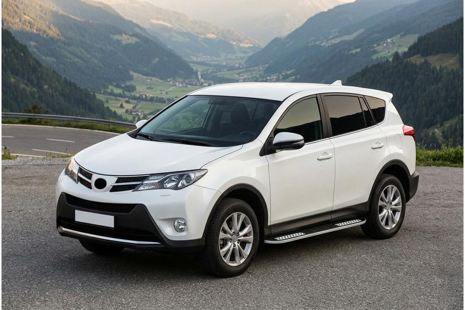 Toyota Rav 4 2013-2018 Estribos Laterales Tayga V2 (2 uds., Aluminio) Foto 1