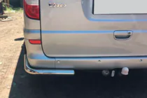 Mercedes Vito W639 2004-2014 Esquinas traseras AK003 (2 uds., acero inoxidable) foto 6