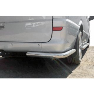 Esquinas traseras AK003 (2 uds., acero inoxidable) Mercedes Vito W639 2004-2014 foto 4