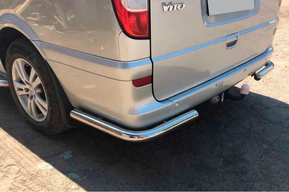 Mercedes Vito W639 2004-2014 Esquinas traseras AK003 (2 uds., acero inoxidable) Image