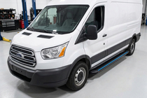 Ford Transit 2014- Estribos Laterales Maya Blue (2 uds., Aluminio) foto 1