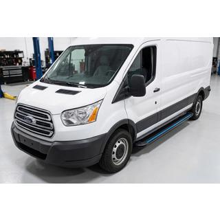Estribos Laterales Maya Blue (2 uds., Aluminio) Ford Transit 2014- foto 1