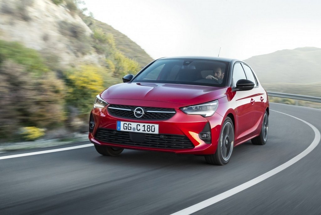 Cinco puertas hatchback de Opel Corsa de la sexta generación
