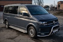 Volkswagen T6 2015-2024 Defensa delantera WT004-ST (Acero inoxidable) foto 3