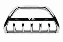Volkswagen T6 2015-2024 Defensa delantera WT004-ST (Acero inoxidable) foto 6
