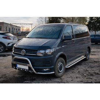 Defensa delantera WT004-ST (Acero inoxidable) foto 4