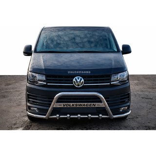 Defensa delantera WT004-ST (Acero inoxidable) foto 1