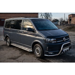 Defensa delantera WT004-ST (Acero inoxidable) foto 2