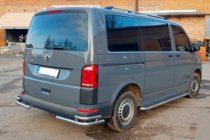 Volkswagen T6 2015-2024 Esquinas traseras AK003-Double (2 uds, acero inoxidable) foto 6