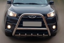 Chery Tiggo 3 2005- Defensa Delantera WT009 (Acero Inoxidable) foto 1