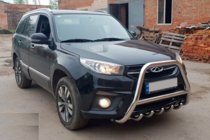 Chery Tiggo 3 2005- Defensa Delantera WT009 (Acero Inoxidable) foto 3