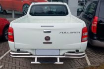 Fiat Fullback 2016- Protector Trasero AK-Special (Acero Inoxidable) foto 5