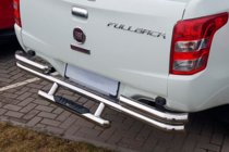 Fiat Fullback 2016- Protector Trasero AK-Special (Acero Inoxidable) foto 1