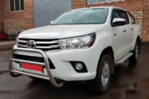 Toyota Hilux 2015- Defensa Delantera WT007 (Acero Inoxidable) foto 5