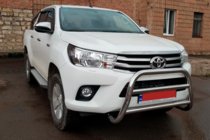 Toyota Hilux 2015- Defensa Delantera WT007 (Acero Inoxidable) foto 3