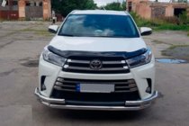 Toyota Highlander 2013-2019 Defensa Delantera ST-Special Acero Inoxidable foto 6