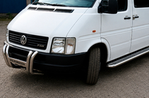 Volkswagen LT 1995-2006 Defensa delantera Kelebek WT011 (acero inoxidable) foto 2