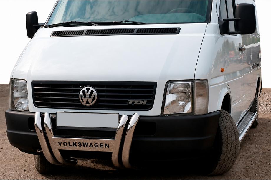 Volkswagen LT 1995-2006 Defensa delantera Kelebek WT011 (acero inoxidable) Image