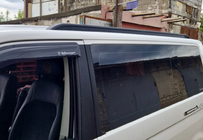 Volkswagen T5 Transporter 2003-2010 Barras de techo integradas (negras) foto 41