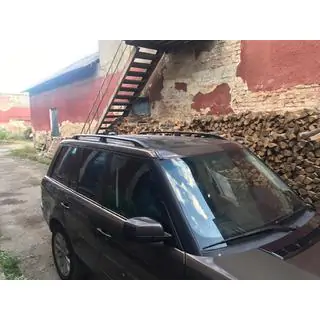 Barras de Techo de Aluminio (Negras) Range Rover III L322 2002-2012 foto 3
