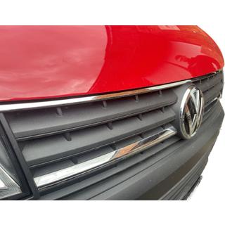 Moldura superior de parrilla 2015-2019 (1 ud, acero inoxidable) Volkswagen T6 2015-2024 foto 4