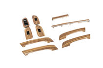 Toyota Land Cruiser Prado 150 2009-2023 Juego de inserciones efecto madera (claro) foto 3