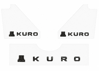 Lexus LX570/450d 2008-2022 Emblema / insignia KURO Black Edition (3 uds.) foto 2