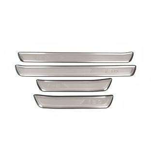 Protector de umbral Libao (4 uds, acero inoxidable) Hyundai I-30 2007-2011 foto 2