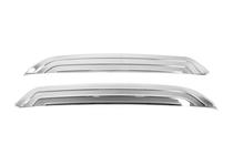 Nissan Qashqai 2014-2021 Protectores de borde de parachoques trasero en acero inoxidable (2017-2021) foto 3