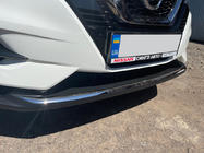 Nissan Qashqai 2014-2021 Protector de parachoques delantero de acero inoxidable (2017↗︎) OmsaLine - Acero Inoxidable Italiano foto 3