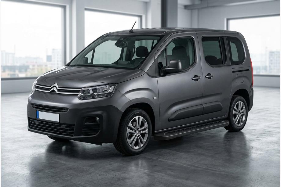 Citroen Berlingo/Multispace 2018- Estribos Laterales Allmond Black (2 uds., Aluminio) Image