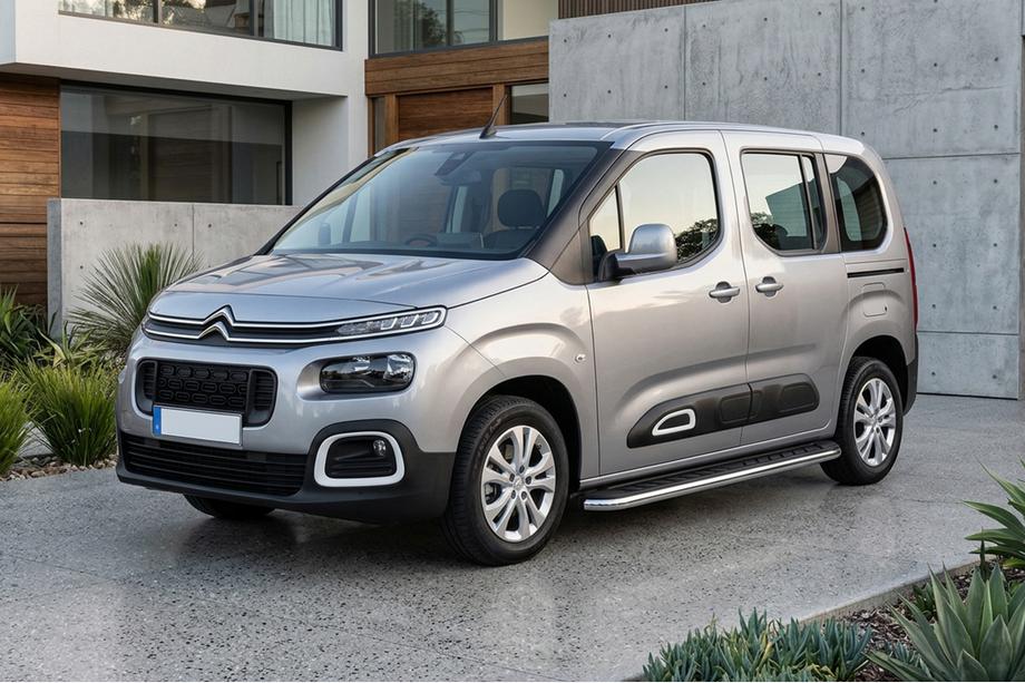 Citroen Berlingo/Multispace 2018- Estribos Laterales Maydos V1 (2 uds., Aluminio y Acero Inoxidable) Image