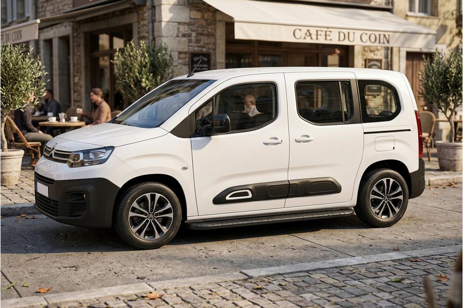 Citroen Berlingo/Multispace 2018- Estribos Laterales Bosphorus Black (2 uds., Aluminio) Image