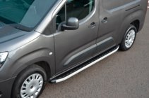 Peugeot Partner/Rifter 2019- Estribos Laterales Fullmond (2 uds., Aluminio) foto 5