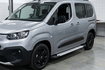 Opel Combo 2019- Estribos laterales Allmond Grey (2 uds., aluminio) foto 1