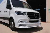 Mercedes Sprinter W907/W910 2018- Labio de parachoques delantero V3 (imprimado para pintar) foto 1