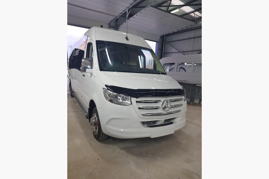 Mercedes Sprinter W907/W910 2018- Deflector de capó (EuroCap) Foto 14