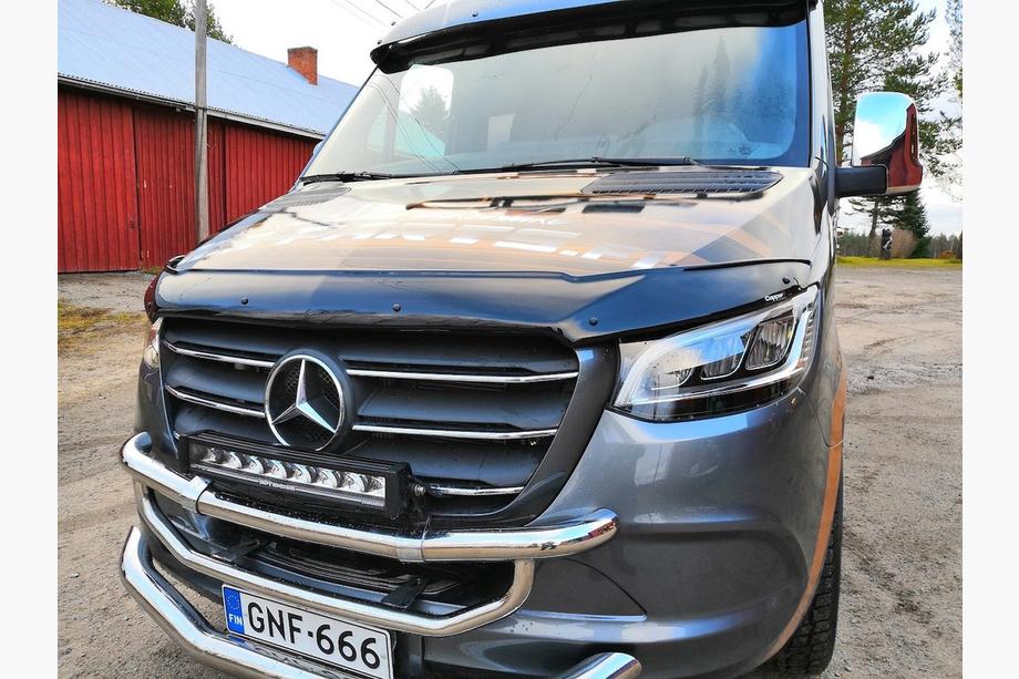Mercedes Sprinter W907/W910 2018- Deflector de capó (EuroCap) Foto 9