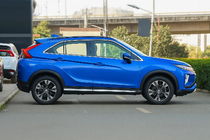 Mitsubishi Eclipse Cross 2017- Molduras de puerta OmsaLine (4 uds, acero inoxidable) foto 4