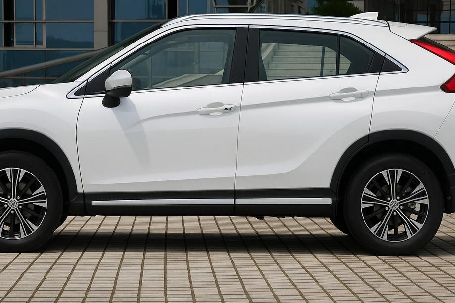 Mitsubishi Eclipse Cross 2017- Molduras de puerta OmsaLine (4 uds, acero inoxidable) Image