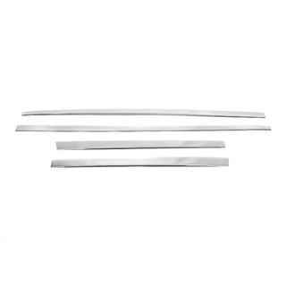 Molduras de puerta OmsaLine (4 uds, acero inoxidable) Land Rover Discovery III 2004–2009 foto 2