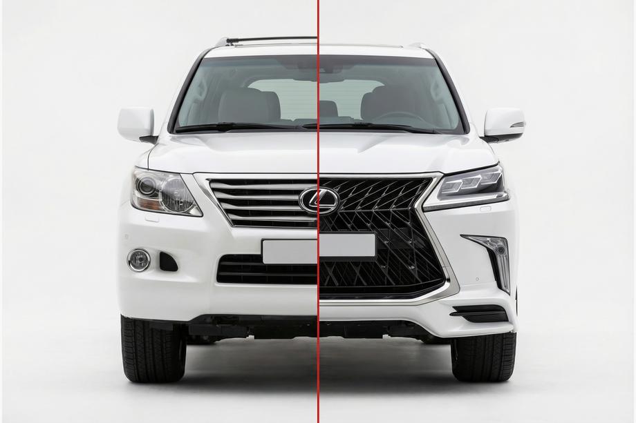 Lexus LX570/450d 2008-2022 Kit de conversión facelift de modelo 2008-2016 a TRD Superior (2016-2020) Foto 1
