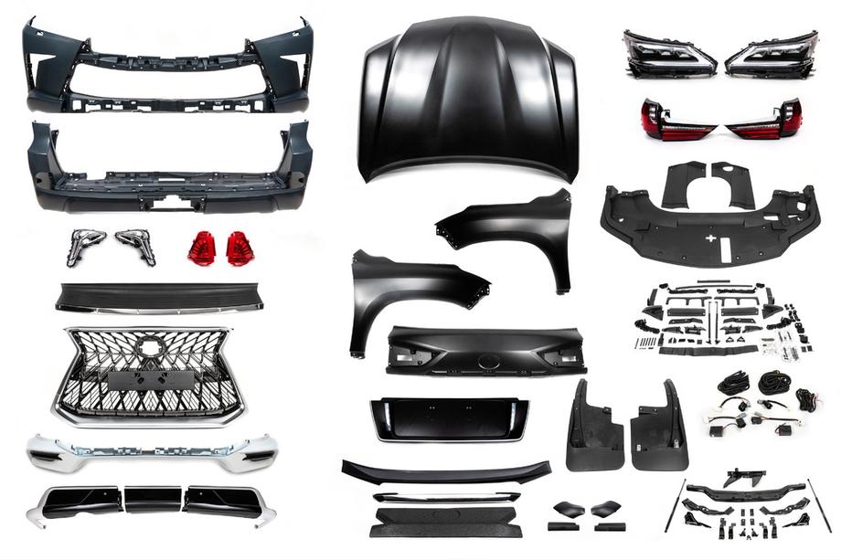 Lexus LX570/450d 2008-2022 Kit de conversión facelift de modelo 2008-2016 a TRD Superior (2016-2020) Foto 2
