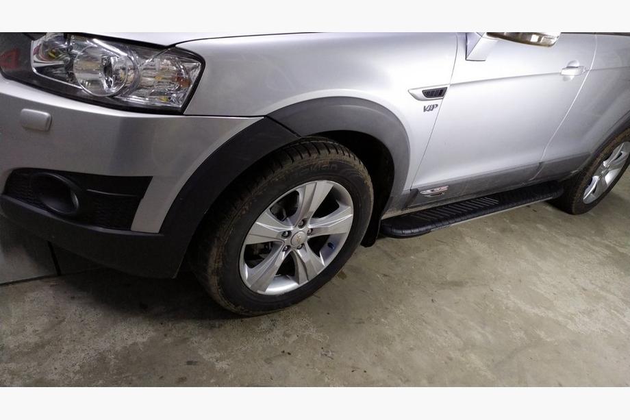 Chevrolet Captiva 2006-2019 Estribos laterales Bosphorus Grey (2 uds., aluminio) Image