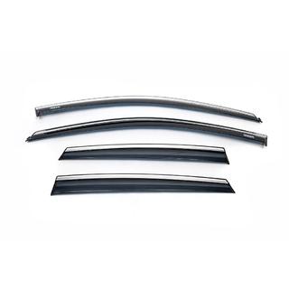 Deflectores de Ventana con Moldura Cromada HB (4 uds, Niken) Volkswagen Polo 2017- foto 2