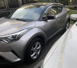 Toyota C-HR 2016-2023 Deflectores de ventana con moldura cromada (4 uds, Niken) foto 2