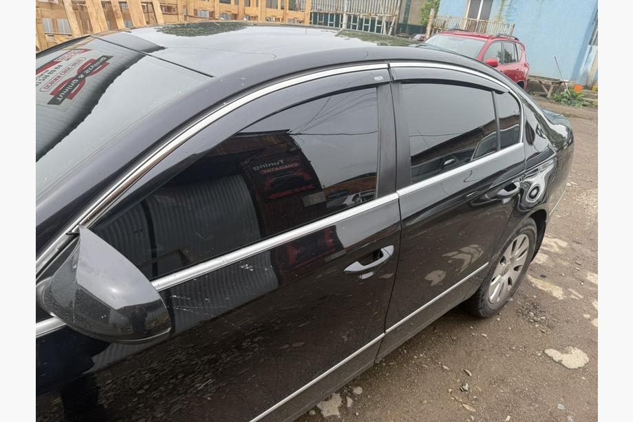 Volkswagen Passat B7 2012-2015 Deflectores de ventana con moldura cromada SD (EU, 4 uds, Niken) Foto 3