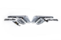 Toyota Land Cruiser 200 2007-2021 Pestañas de faros con LED (2016↗) foto 1