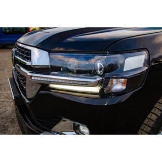 Pestañas de faros con LED (2016↗) Toyota Land Cruiser 200 2007-2021 foto 4