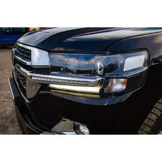 Pestañas de faros con LED (2016↗) Toyota Land Cruiser 200 2007-2021 foto 4